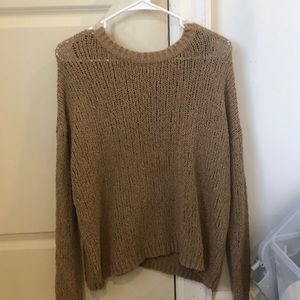 Tan Aerie Sweater